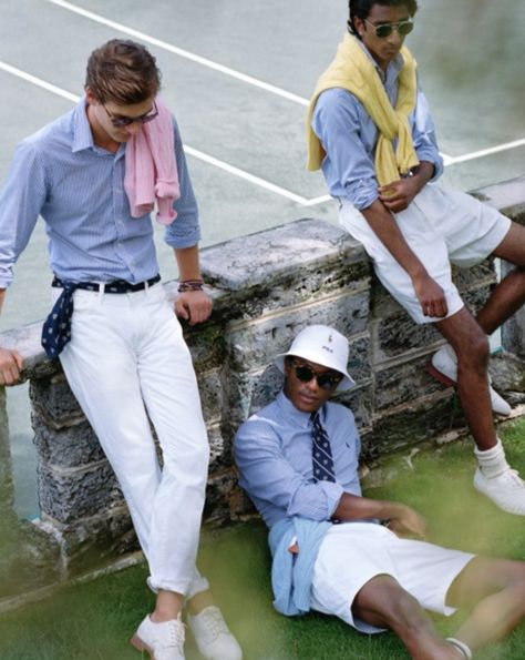 Country Club Male Outfits, Men’s Country Club Outfit, Yacht Club Men Outfit, Southern Preppy Aesthetic Men, Preppy Guy Outfits Aesthetic, Preppy Style Guys, Men Country Club Outfit, Country Club Men Outfit, Wimbledon Outfits Men