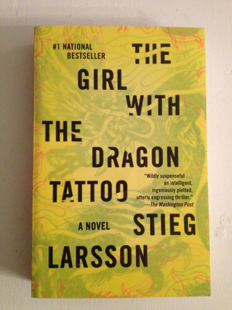 The Girl With The Dragon Tattoo by Stieg Larsson The Girl With The Dragon Tattoo Book, Stieg Larsson, The Girl With The Dragon Tattoo, Book Art Diy, Book Summaries, Dragon Tattoo, Book Aesthetic, Book Recommendations, Book Club