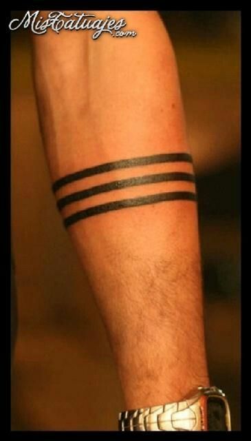 3 ring forearm tat Arm Tattoos With Meaning, Armband Tattoo Meaning, Black Band Tattoo, Stripe Tattoo, Tattoos About Growth, Tattoos Cross, Around Arm Tattoo, Tattoos Aesthetic, Ring Tattoo