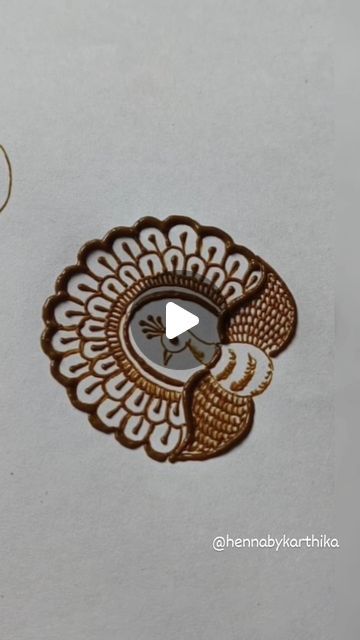 Easy Peacock Mehndi Designs, Simple Peacock Mehndi Design, Peacock Mehndi, Peacock Mehndi Designs, Henna Tutorial, Mehndi Simple, Peacock Design, Simple Mehndi Designs, Mehndi Designs For Hands