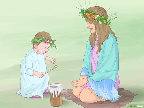 How to Be a Bohemian Mother (with Pictures) - wikiHow Bohemian Mom Style, Hippie Mom Aesthetic, Hippie Mom Style, Boho Mom Style, Boho Mom, Living Sustainably, Hippie Mom, Bohemian Life, Boho Lifestyle