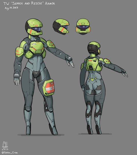 (4) Tekka_Croe on Twitter: "Finalized concept art of an alternate armor set for Absent Log's protagonist. It'll be a while before we get this modeled, but we're excited to share this design. #art #digitalart #scifi #scifiart #conceptart https://t.co/TK1XwmzfxG" / X Scifi Armor Concept Art Female, Stealth Suit Concept Art, Power Armor Art, Super Soldier Concept Art, Power Armor Concept Art, Scifi Concept Art, Scifi Armor, Sci Fi Armor, Armor Ideas