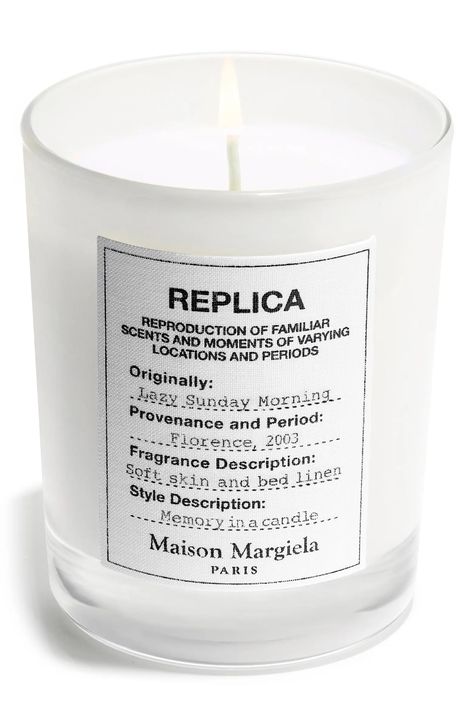 Replica Candle, Replica Jazz Club, Maison Margiela Replica, Lazy Sunday Morning, Candles In Fireplace, Margiela Replica, Masculine Fragrance, Jazz Club, Soap Bubbles