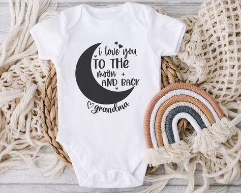 CUSTOM Bodysuit to the Moon and Back Bodysuit Gift for Baby - Etsy Rainbow Baby Names, Rainbow Baby Onesie, Easter Onesie, Boy Onesies, Onesies Baby, Easter Baby, White Onesie, Unique Baby Gifts