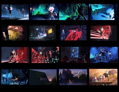 Story Beats, Passion Pictures, Art Environment, Vis Dev, Key Frame, Animation Storyboard, Color Boards, Color Script, Color Key