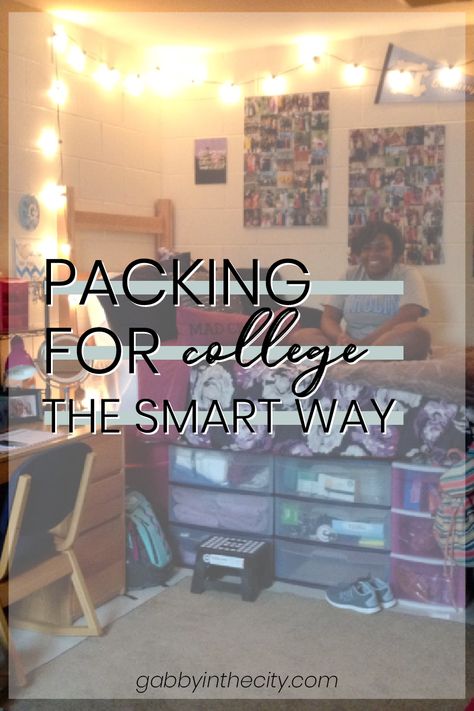 College Packing Hacks, Packing For College Tips, How To Pack For College Move In Day, Pack For College, Packing For College Dorm, How To Pack For College, Packing For College, College Packing Tips, College Dorm List