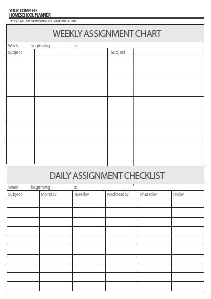 Daily and weekly assignment checklist to help keep holistic records for homeschooling the whole child. From design-your-homeschool.com Assignment Checklist, Homeschool Record Keeping, School Planner Template, Homeschool Lesson Plans, Meeting Agenda Template, School Plan, School Schedule, Record Keeping, Agenda Template