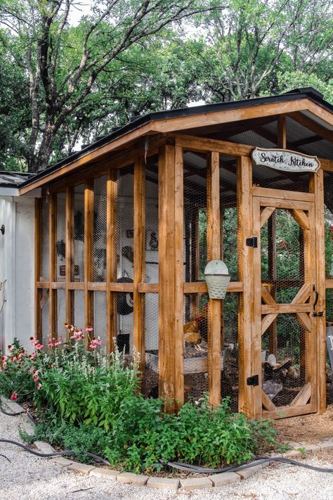 Outdoor/Garden | The Roosting Place Cypress Mulch, Duck Stuff, Chicken Barn, Types Of Siding, Garden Boxes Raised, Arch Trellis, Exterior Stain, Diy Raised Garden, Brick Pavers