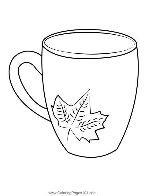 Floor Mug Coloring Page Mug Coloring Page, Crocodile Coloring Pages, Lounge Art, Church Bulletin, Chocolate Mugs, Fall Coloring Pages, Tracing Worksheets, Mini Drawings, Autumn Coffee