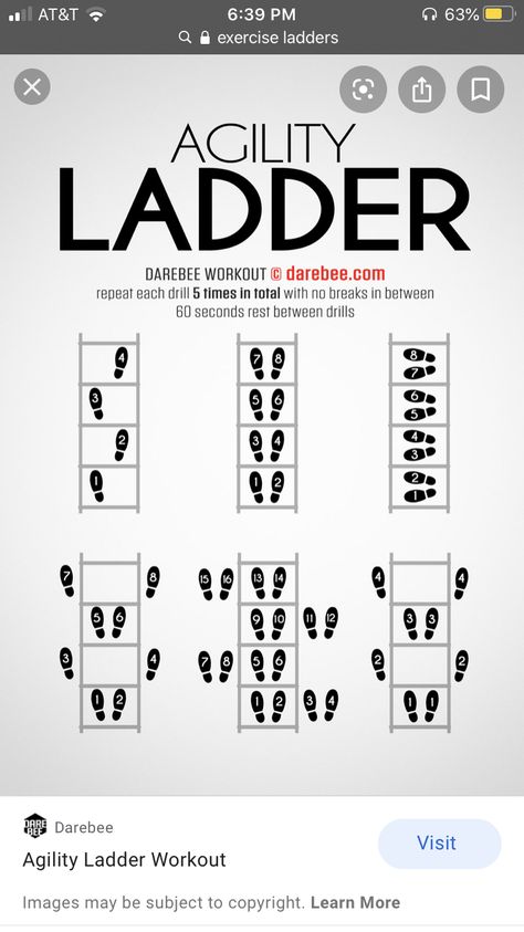 Agility Ladder Drills, Ladder Drills, Ladder Workout, Living Healthy, Overall Health, Drills, Self Improvement, R A, Self Care