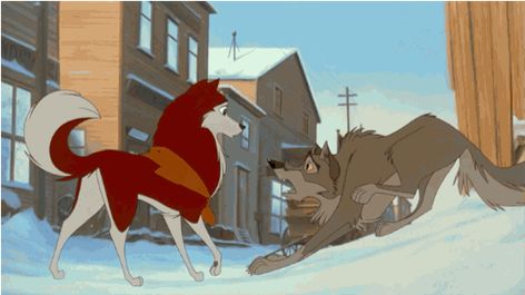 <b>Our canine hero does it all just to get some tail.</b> On the movie's 18th birthday, let's look at how it was never really meant for the underage. Jenna Balto, Balto Movie, Balto Jenna, Balto And Jenna, Balto Film, King Pictures, Laika Studios, Cartoon Couples, Adventure Film