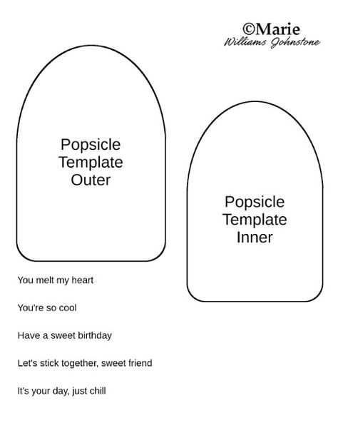 Shaped popsicle free template design to make cards and paper crafts Popsicle Template, Popsicle Printable, Summertime Crafts, Diy Summer Crafts, Popsicle Crafts, Templates Free Design, Paper Crafts Card, Shapes For Kids, Spring Theme