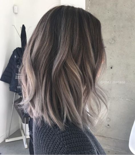 Ash Brown Hair With Highlights, Ash Brown Hair Balayage, Ash Brown Hair Color, Brown Hair Color Ideas, Brown Hair Shades, Ash Hair, Ash Brown Hair, Ash Hair Color, Brown Hair Color