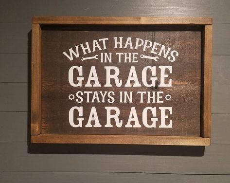 Funny Dad Gifts Wood Workshop Sign Can Not Fix Stupid but He - Etsy Garage Quotes, Small Man Cave, Workshop Sign, Wood Garage, Wood Workshop, Home Decor Men, Garage Renovation, Garage Organization Diy, Wooden Bottle Opener