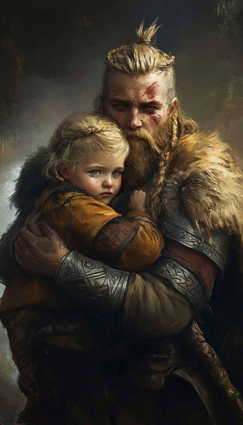 Viking Family, Viking Man, Saxon History, Viking Baby, European Folklore, Viking King, Anglo Saxon History, Viking Character, Viking Men