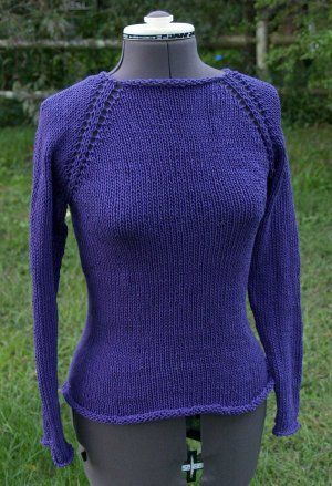 One Week Sweater | This knit sweater takes one week to complete. Are you up for the challenge? Knitting Patterns Free Sweater, Mother's Day Crafts, Knit Picks, Knitted Tops, Sweater Knitting Patterns, Knit Or Crochet, Knit Outfit, Sweater Pattern, Knitting Inspiration