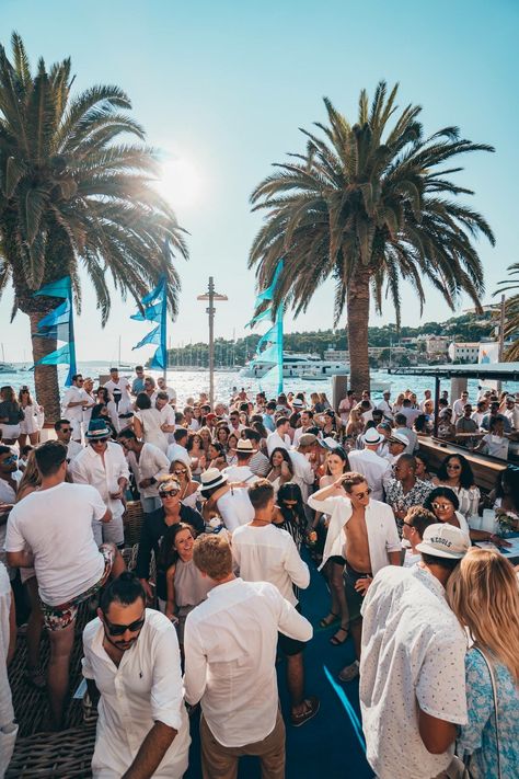 The Yacht Week, Croatia Nightlife, Yacht Week Croatia, Croatia Yacht Week, Split Croatia Beach, Defected Croatia, Yacht Week, Old Fort, Floating House