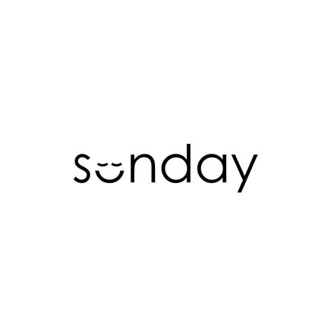 sunday - #verbicon by isa.finalidea (Surabaya, Indonesia) Sunday Logo Design, Sunday Typography, Typography Logo Inspiration, The Dictator, Calligraphy Logo, Typographic Logo, Typography Logo, Logo Designs, Brand Design