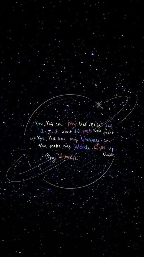 Coldplay Wallpaper, My Universe, Bts Wallpaper Lyrics, Army Wallpaper, Coldplay, Dark Wallpaper, Scenery Wallpaper, Black Wallpaper, Aesthetic Iphone Wallpaper