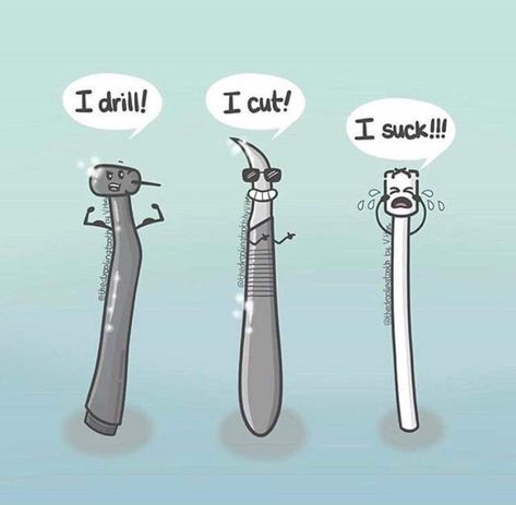 Dentist Meme, Dentistry Art, Dental Notes, Dental Assistant Humor, Dentist Jokes, Dentistry Humor, Dental Pictures, Hygiene School, Dental Assistant Study