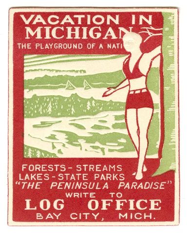 Prints – Michiganology Travel Michigan, Bay City Michigan, Michigan History, Velvet Paper, State Posters, Vintage Vacation, Lansing Michigan, Promo Poster, Tiny Art