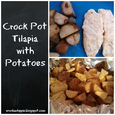 Tilapia and potatoes in the crock pot! Tilapia And Potatoes, Crockpot Fish Recipes, Crock Meals, Crock Pot Food, Crock Pot Freezer, Tilapia Recipes, Crockpot Dishes, Food Projects, Crock Pot Slow Cooker