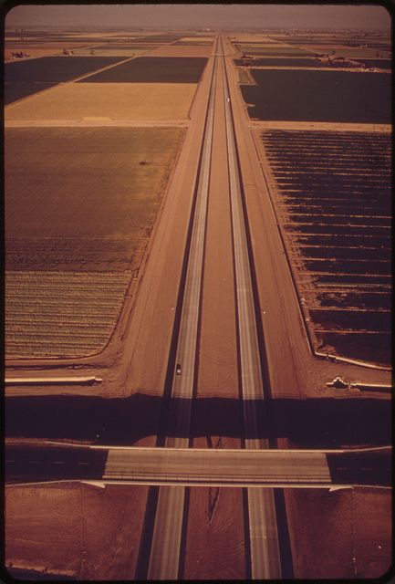 Irrigated fields of the Imperial Valley, May 1972 by The U.S. National Archives, via Flickr Sector Imperialis, Imperial Valley, Imperial County California, Blythe California, Imperial City, Marronnier Farm Near By The Imperial Palace, Still Picture, Photo Maps, College Park