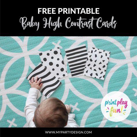 FREE Printable Baby High Contrast Cards Printable High Contrast Cards, High Contrast Cards, Contrast Images, Diy Montessori, Baby Diy Projects, High Contrast Images, Baby Play Activities, Baby Printables, Free Printable Cards