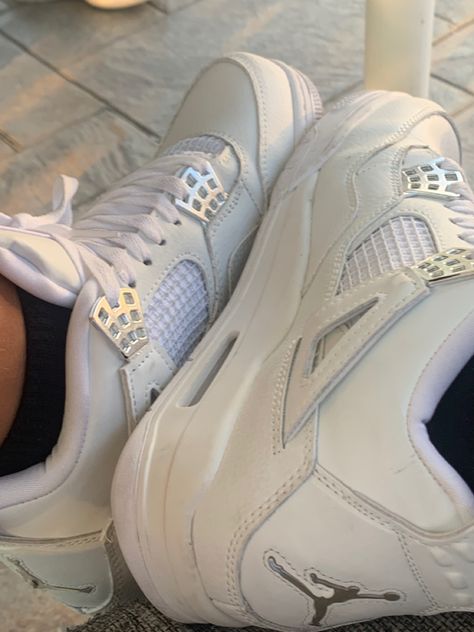 Jordan 4 Pure Money, Pretty Shoes Sneakers, Swag Shoes, Birthday Wishlist, Pretty Shoes, Jordan, Shoes Sneakers, Money, Pure Products