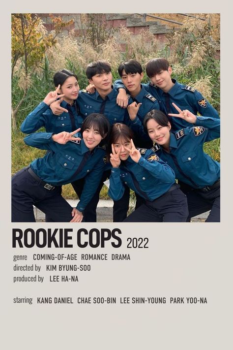 kdrama minimalist polaroid poster by @febraez Rookie Cops Poster, Japanese Drama Poster, Rookie Cops Drama, New Kdrama, Drama Recommendations, Rookie Cops, Kdrama Posters, Kdrama Poster, Minimalist Polaroid Poster