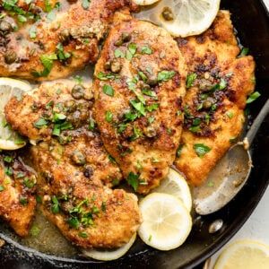 Gluten-Free Chicken Piccata - Mary's Whole Life Whole30 Chicken Recipes, Paleo Chicken Piccata, Whole30 Chicken, Paleo Friendly Recipes, Healthy Version, Classic Italian Dishes, Chicken Piccata, Paleo Whole 30, Roasted Broccoli