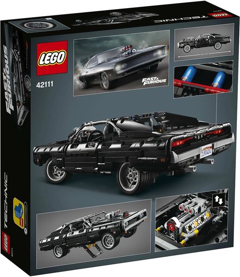 Doms Charger, Lego Technic Sets, Toy Model Cars, Dominic Toretto, Racing Car Model, Dodge Charger Rt, Construction Lego, Shop Lego, Charger Rt