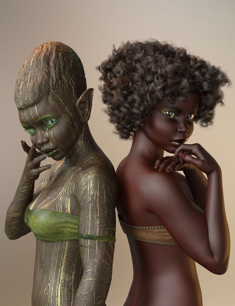 ArtStation - African Fairy Aziza African Fairy, Human Mouth, African Mythology, Mystic Eye, Achilles And Patroclus, Black Fairy, Abs Women, Nature Spirits, Mythological Creatures