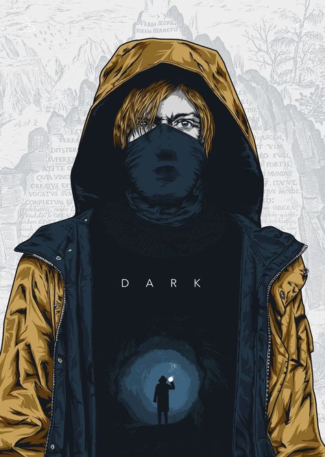 Netflix Poster, Dark Netflix, Black