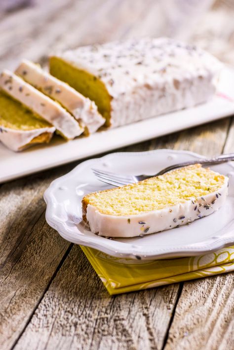 Treat of the Week: Lemon Lavender Pound Cake | today's nest Lavender Pound Cake, Best Lasagna Recipe, Lavender Cake, Lavender Recipes, Lemon Pound Cake, Lemon Lavender, Lemon Recipes, Lemon Cake, Few Ingredients