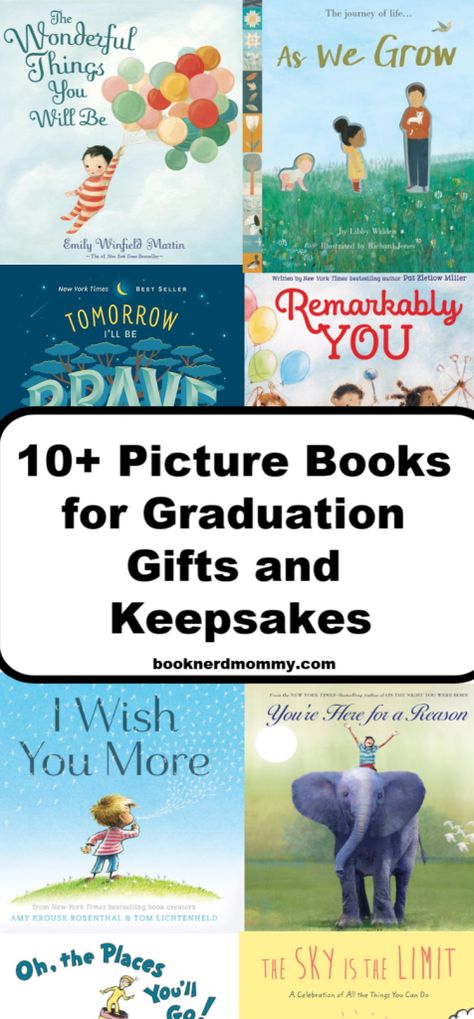 Farewell Pictures, Creative Graduation Gifts, Books About Growing Up, I Wish You More, Graduation Book, Message Of Encouragement, Books For Moms, Keepsake Books, The One Where