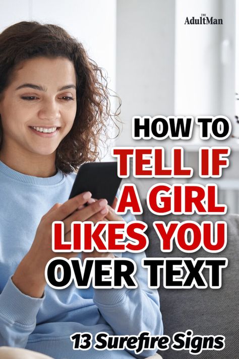 All you have is your text conversation, so how do you know if she's vibing with you? Learn how to tell if a girl likes you over text in our complete guide. How To Tell If He Likes You Through Text, How To Know If She Likes You, How To Know If She Really Loves You, How To Know If A Girl Likes You, Hiw To Tell Your Crush You Like Them Over Text, How To Know If A Girl Likes You Signs, How To Tell A Girl You Like Her Lgbt, Signs She Likes You, A Girl Like Me