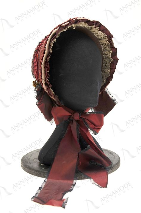 1830s Hats, 1800s Hats, 1880s Fashion Women, 1860s Hairstyles, Little Women Costumes, Elizabeth Midford, Girls Accesories, Historical Hats, Winter Headwear