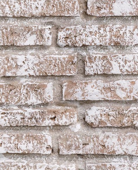 White wash brick exterior