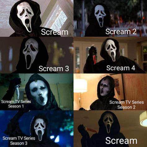 Stu Scream Costume, Ghostface X Y/n, Ghostface 1996, Ghost Face Scary Movie, Scream Pics, Ghostface Aesthetic, Ghostface Wallpaper, Ghost Face Wallpaper Aesthetic, Scream Videos