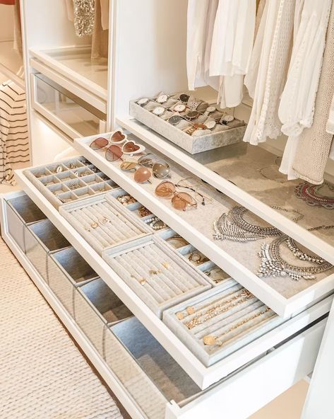 Small master closet