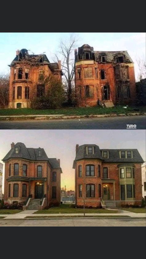 Old Homes, Victorian Style Homes, Old Abandoned Houses, Abandoned Hospital, House Hunters, Abandoned Mansions, Old New House, Abandoned Buildings, Building Construction