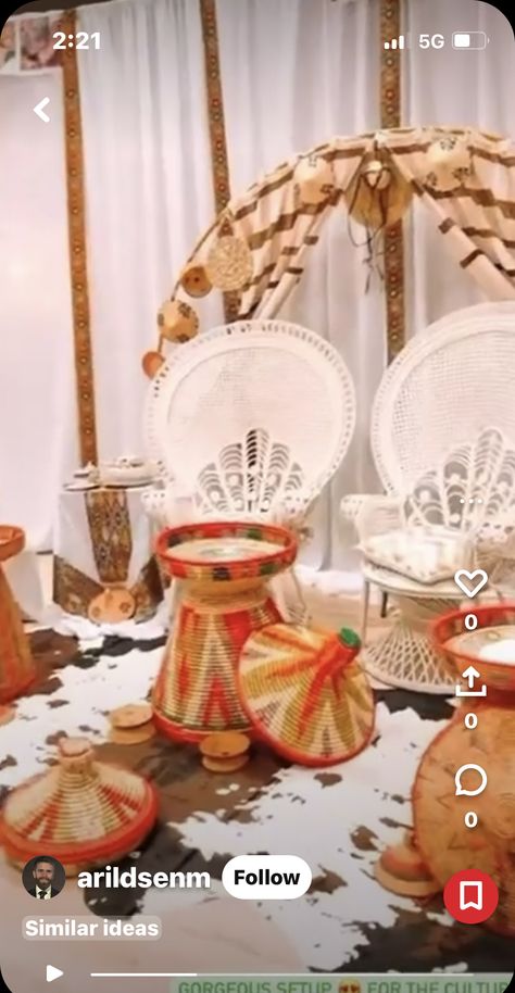 Ethiopian Wedding, Wedding Decoration, Wedding Decorations