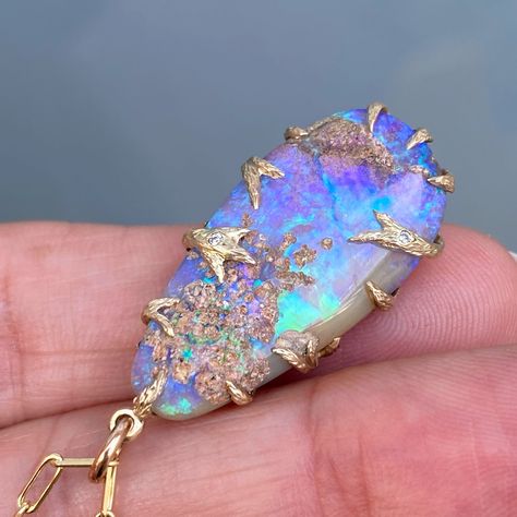 Australian black opal