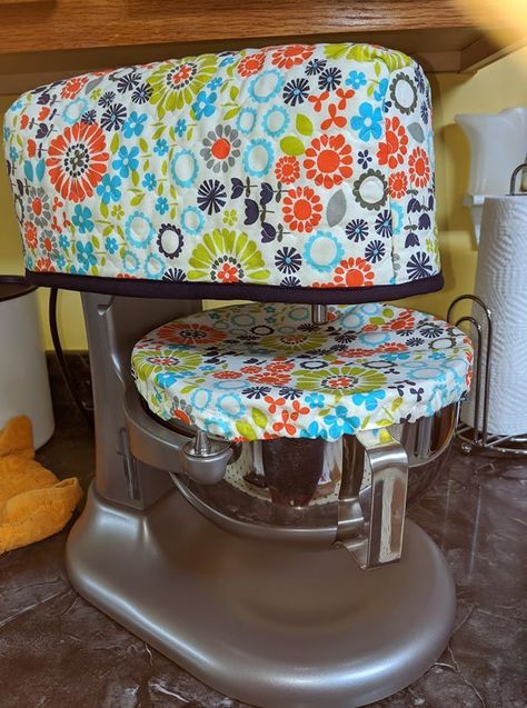 Kitchen Mixer cover | Kitchen aid mixer cover pattern, Sewing kit craft, Mixer cover Kitchenaid Mixer Cover Pattern, Kitchenaid Cover Pattern, Mixer Cover Pattern, Kitchen Aid Mixer Cover, Kitchenaid Cover, Kitchen Sewing, Mixer Cover, Bowl Covers, Diy Sewing Gifts