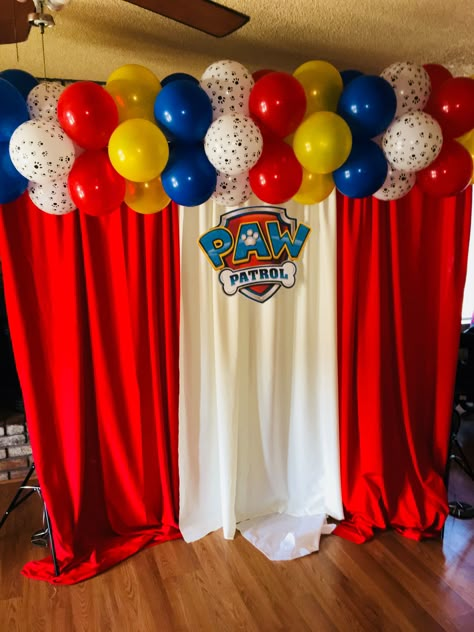 Paw Patrol Party Ideas Decoration Boys, Paw Patrol Birthday Decorations, Paw Patrol Party Decorations, Paw Birthday, Paw Patrol Birthday Theme, Paw Patrol Decorations, Paw Party, Paw Patrol Birthday Cake, Paw Patrol Birthday Party