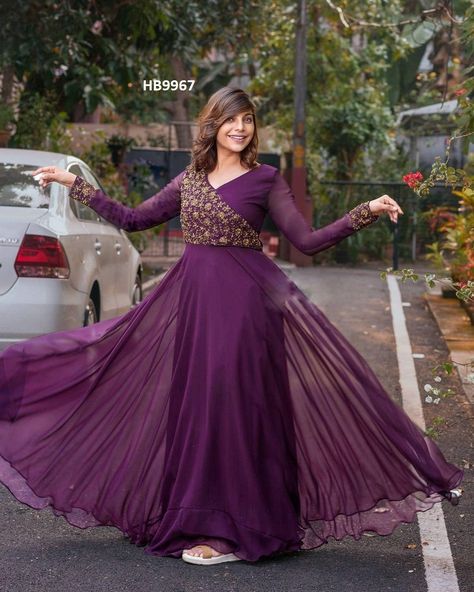 Only 63 RM Free Shipping (Free Postage)
#hellobeautifuls

Description :
Sku : HB9967
Size : XXS , XS , S , M , L , XL , XXL
Fabric :Fox Georgette
Length : 56 Inches
Flair : 8.5 Mtr
Inner : Cotton
Work : Embroidery
Product Catogary : Designer Gown New Gown Design, Sadi Dress, Birthday Ootd, Punjabi Wedding Dress, डिजाइनर कपड़े, Wedding Dresses Pakistani, Frocks And Gowns, Bridesmaid Skirts, Designer Anarkali Dresses