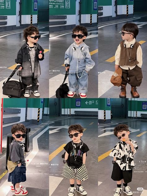 Airport Poses, Kids Pool Party Birthday, Pool Party Kids, Kids Goals, Kid Clothing, Boys Outfits, Fashion Boy, Boy Cuts, Boys Style