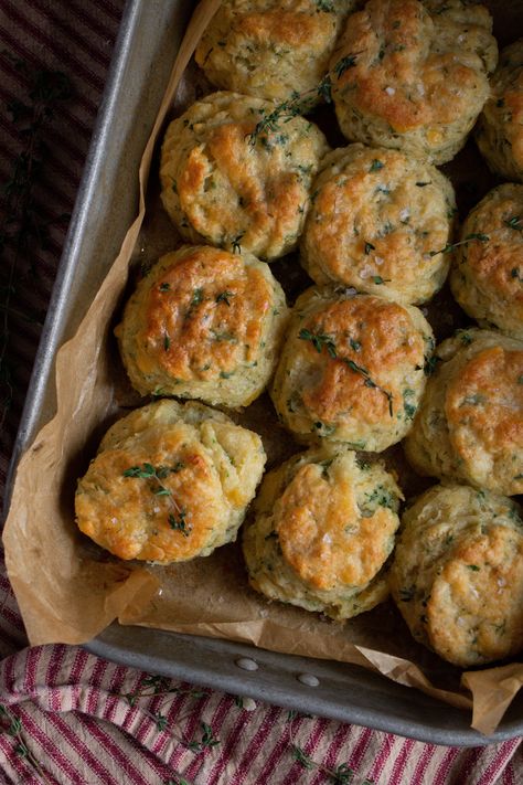 Fluffy Cheddar and Herb Biscuits — Under A Tin Roof™ Cheddar And Herb Biscuits, Irish Cheddar Biscuits, Herb Buns Recipe, Cream Cheese Herb Biscuits, Quick Cheddar Biscuits, Cheese Herb Biscuits, Apple Cheddar Biscuits, Fluffy Cheddar Biscuits, Rosemary Cheddar Biscuits