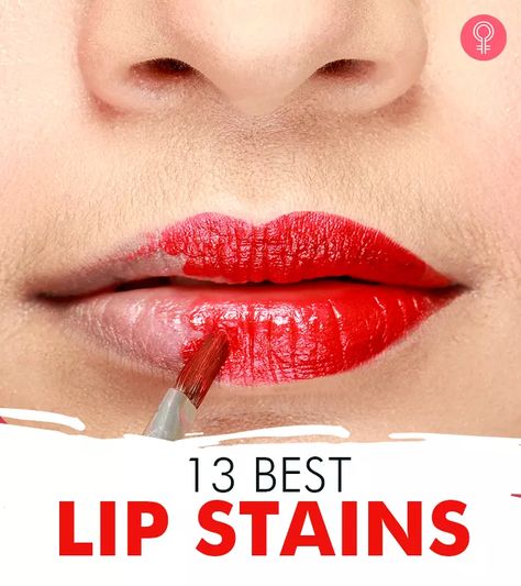 Lip Stain Drugstore, Lip Stain Diy, Best Lip Stain, Long Lasting Lip Stain, Red Lip Stain, Wedding Lips, Drugstore Lips, Lip Stains, Long Lasting Lip Color